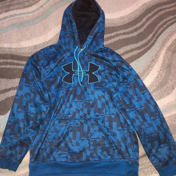 Xtra Large Dark blue Under Armor Hoodie